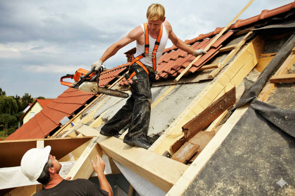 Travaux de charpente dans l'Essonne réalisés par Top Renov Toiture